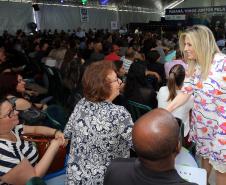 Governador Beto Richa acompanhado pela vice-governadora Cida Borghetti e demais autoridades participa do lançamento do Programa Escola Conectada.Curitiba, 28/02/2018Foto: Jonas Oliveira / ANPr