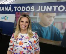 Governador Beto Richa acompanhado pela vice-governadora Cida Borghetti e demais autoridades participa do lançamento do Programa Escola Conectada.Curitiba, 28/02/2018Foto: Jonas Oliveira / ANPr