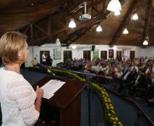 Fernanda Richa participa do lançamento do Programa Internacional de Capacitação de familiares de crianças com autismo- Foto: Rogério Machado/SECS