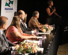 Secretária da Família e Desenvolvimento Social, Fernanda Richa, participa da abertura do Mês Estadual da Mulher - Foto: Rogério Machado/SECS