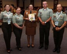 Com objetivo de promover a troca de experiências, aprimorar e internacionalizar a educação policial, foi aberto nesta quarta-feira (7), em Foz do Iguaçu, o IV Encontro Internacional de Diretores de Educação Policial. Representantes de 13 países membros, e de mais dois que pretendem aderir à Rede de Internacionalização de Educação Policial (Rinep), participam do evento que segue até a sexta-feira (09/11).  - Foz do Iguaçu, 08/11/2018  -  Foto: Soldado Amanda Morais