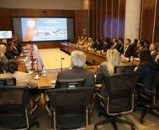 Governadora Cida Borghetti durante a 7ª Reunião de Integração das Forças de Segurança. - Curitiba/Pr, 12.11.2018 - Foto Jonas Oliveira