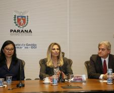 Governadora Cida Borghetti durante a 7ª Reunião de Integração das Forças de Segurança. - Curitiba/Pr, 12.11.2018 - Foto Jonas Oliveira