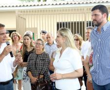 A região Noroeste do Paraná conta com mais uma unidade da Polícia Militar para atender a comunidade local. A governadora Cida Borghetti instalou nesta sexta-feira (30) a 9ª Companhia Independente da PM, com sede na cidade de Colorado. A estrutura vai atender 13 municípios da região. Colorado,30/11/2018 Foto:Jaelson Lucas / ANPr