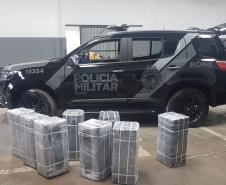 Uma carga de 1,2 tonelada de cocaína, avaliada em R$ 60 milhões se fosse vendida no exterior, foi apreendida pelo Batalhão de Operações Especiais  (BOPE), da Polícia Militar do Paraná, em um barracão na cidade de São José dos Pinhais  (PR), na Região Metropolitana de Curitiba, neste domingo (02/12). A droga foi levada à Superintendência da Polícia Federal de Curitiba  .  - Curitiba, 02/12/2018  - Foto: Divulgação BOPE/PMPR