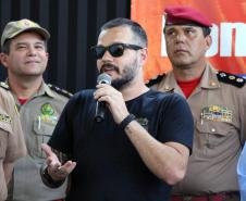 O 5º Subgrupamento de Bombeiros Independente (5º SGBI) foi instalado na tarde de quarta-feira (05/12) em Paranavaí (PR), no Noroeste paranaense, pelo Governo do Estado. A solenidade marca mais uma etapa da reestruturação do Corpo de Bombeiros da Polícia Militar do Paraná para ampliar os serviços a mais municípios da região.   -  Paranavaí, 06/11/2018  -  Foto: Soldado Adilson Voinaski Afonso