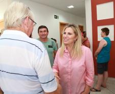 A governadora Cida Borghetti entrega o Centro de Referência Especializado de Assistência Social (CREAS), em Antônio Olinto, no Sul do Estado. - Antônio Olinto, 13/12/2018  -  Foto: Rogério Machado/SECS