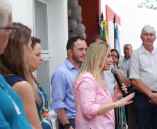 A governadora Cida Borghetti entrega o Centro de Referência Especializado de Assistência Social (CREAS), em Antônio Olinto, no Sul do Estado. - Antônio Olinto, 13/12/2018  -  Foto: Rogério Machado/SECS