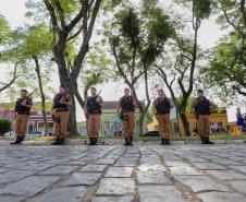 A governadora Cida Borghetti inaugurou nesta quinta-feira (13) o 28º Batalhão da Polícia Militar, com sede na Lapa, Região Metropolitana de Curitiba