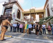 A governadora Cida Borghetti inaugurou nesta quinta-feira (13) o 28º Batalhão da Polícia Militar, com sede na Lapa, Região Metropolitana de Curitiba