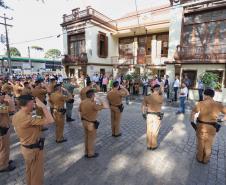 A governadora Cida Borghetti inaugurou nesta quinta-feira (13) o 28º Batalhão da Polícia Militar, com sede na Lapa, Região Metropolitana de Curitiba