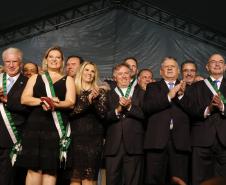 Governadora Cida Borghetti durante a solenidade de outorga aos galordoados da comenda Ordem do Pinheiro. - Curitiba/Pr, 19.12.2018 - Foto Jonas Oliveira