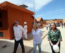 Governadora Cida Borghetti visita as obras  da PEP II e de ampliação da Penitenciária  Estadual de Piraquara.   _  Curitiba, 22/12/2018  -  Foto: Orlando Kissner/ANPr
